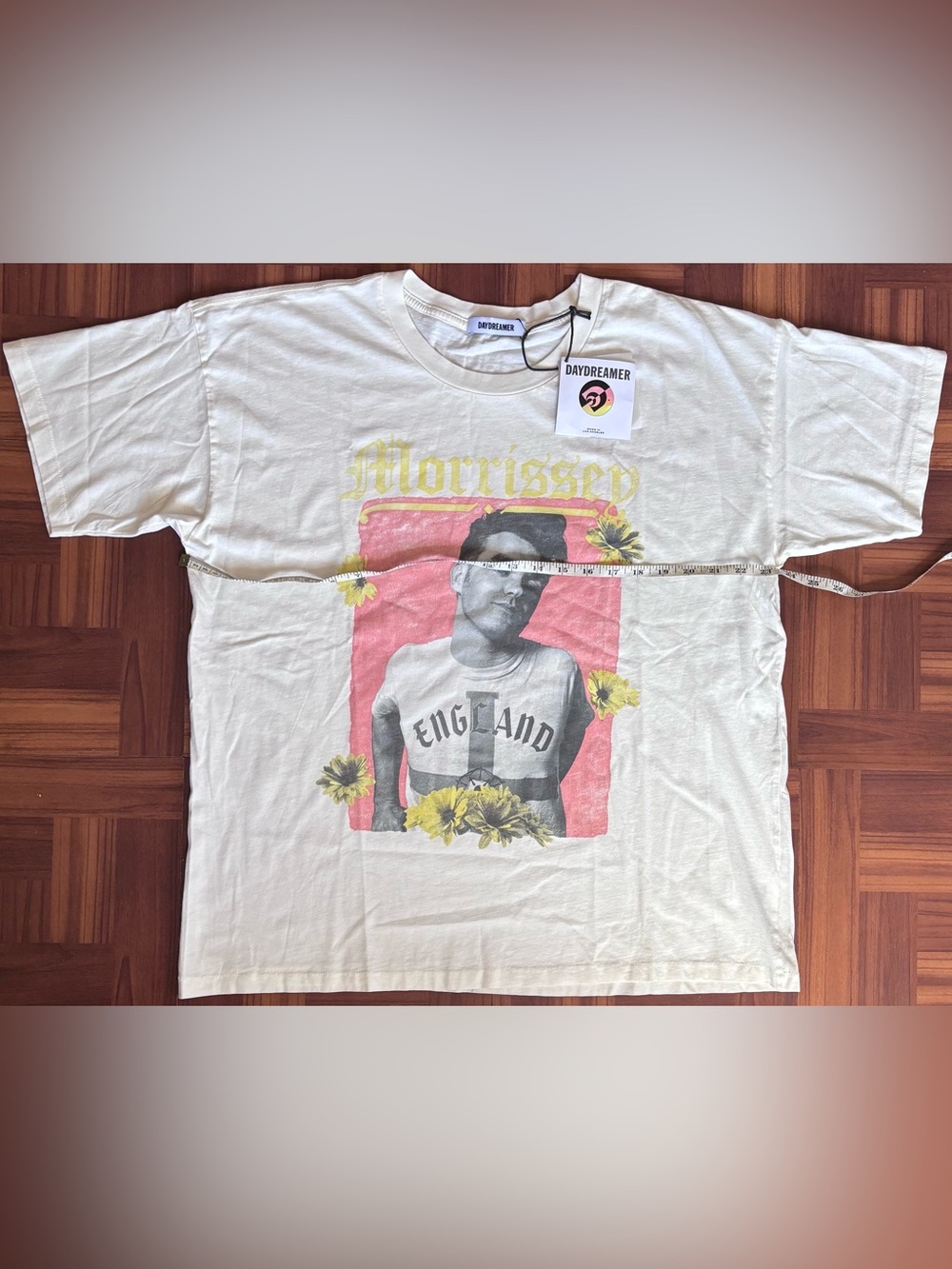 Daydreamer LA Morrissey The Smiths Band T Shirt Size M NWT